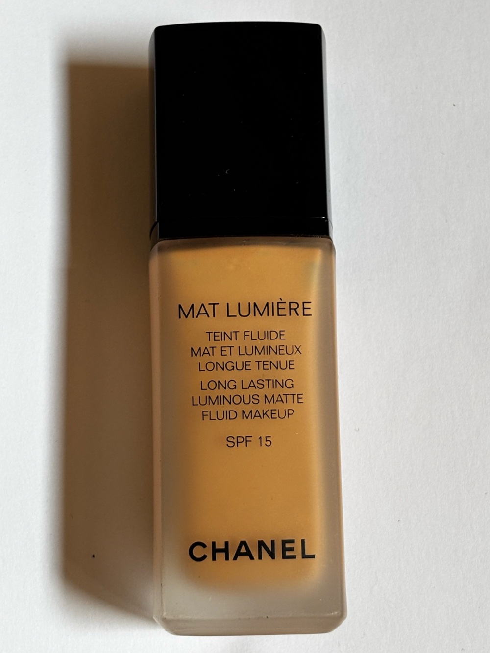 CHANEL Mat Lumière Luminous Matte Fluid Makeup - SPF 15 # 44 Ginger Intensity